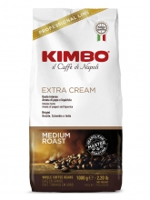 Кофе в зернах Kimbo Extra Cream (Кимбо Экстра Крем)  1 кг, вакуумная упаковка