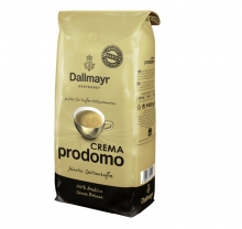 Кофе в зернах Dallmayr Prodomo (Далмайер Продомо)  1 кг,  вакуумная упаковка